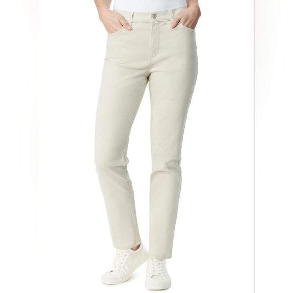 Gloria Vanderbilt Denim - NWT Gloria Vanderbilt Amanda Stonewood Jeans 16W Classic Rise Tapered Leg